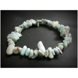 Bracelet baroque en larimar