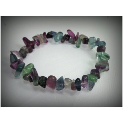 Bracelet baroque en fluorine