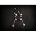 Boucles d'oreilles en perles de culture